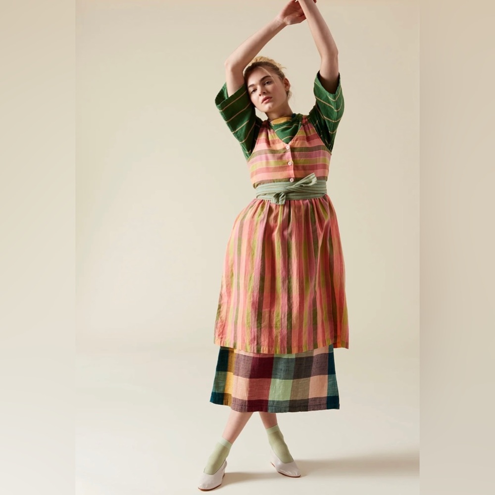 Ace & Jig Rooney dress in Paradise textile